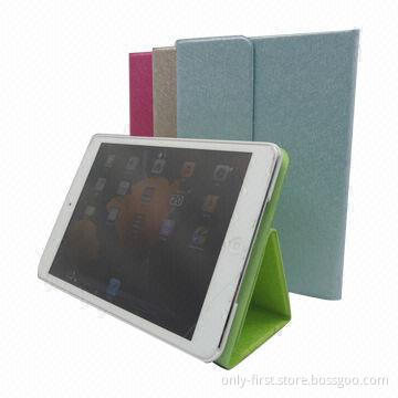 Leather Cases for iPad Air/iPad 5, Fashionable Design, Multiple-function Standing and Folding